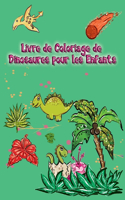 Livre de Coloriage de Dinosaures pour les Enfants