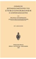 Chemische Bestimmungsmethoden Von Steroidhormonen in Körperflüssigkeiten