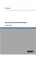 Konzept des Nachbarschaftsladens