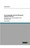 Die (un-)gewollte Vereinheitlichung der italischen Halbinsel: Das Jahr 91 v. Chr. und seine Folgen für die Bundesgenossen(German)