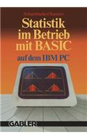 Statistik Im Betrieb Mit Basic Auf Dem Ibm-PC