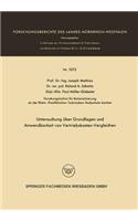 Untersuchung über Grundlagen und Anwendbarkeit von Vertriebskosten-Vergleichen