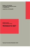 Wohlstand Für Alle?