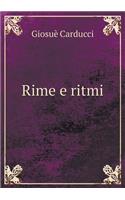 Rime e ritmi