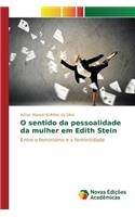 O sentido da pessoalidade da mulher em Edith Stein
