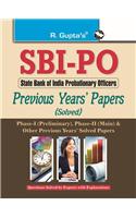 SBI-PO: Previous Years' Papers (solved)