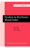 Studies in Brythonic Word Order