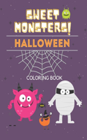 Sweet Monsters Halloween Coloring Book