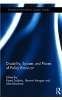 Disability, Spaces and Places of Policy Exclusion