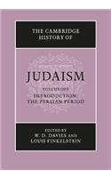 Cambridge History of Judaism: Volume 1, Introduction: The Persian Period