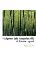 Paralipomeni Della Batracomiomachia Di Giacomo Leopardi