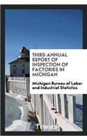 Third Annual Report of Inspection of Factories in Michigan