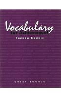 Vocabulary for Achievement, Fourth Course
