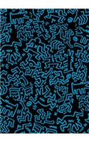 Keith Haring Colored Edge Journal