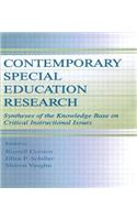 Contemporary Special Education Research