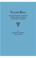 Falaise Roll, Recording Prominent Companions of William Duke of Normandy at the Conquest of England