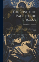 Epistle of Paul to the Romans