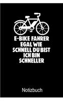 E-BIKE Notizbuch