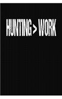 Hunting Greater Than Work