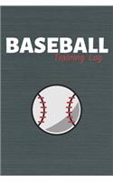 Baseball Training Log: Baseball Journal & Sport Coaching Notebook Motivation Quotes - Practice Training Diary To Write In (110 Lined Pages, 6 x 9 in) Gift For Fans, Coach,