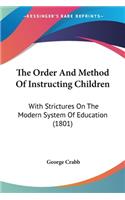 Order And Method Of Instructing Children