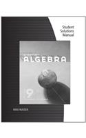 Student Solutions Manual for McKeague's Elementary Algebra, 9th