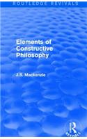 Elements of Constructive Philosophy