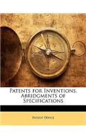 Patents for Inventions. Abridgments of Specifications