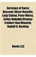 Germans of Swiss Descent