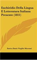 Enchiridio Della Lingua E Letteratura Italiana Presente (1811)