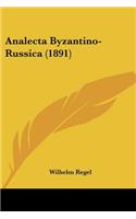 Analecta Byzantino-Russica (1891)