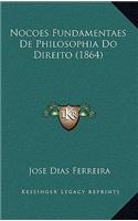 Nocoes Fundamentaes De Philosophia Do Direito (1864)
