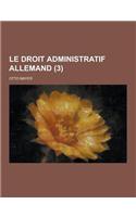 Le Droit Administratif Allemand (3)