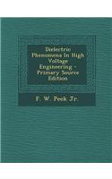 Dielectric Phenomena in High Voltage Engineering - Primary Source Edition