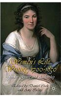 Women's Life Writing, 1700-1850