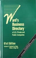 Ward's Business Directory of U.S. Private and Public Companies