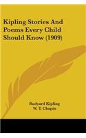 Kipling Stories And Poems Every Child Should Know (1909)