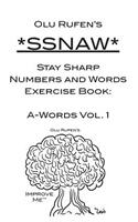 Olu Rufen's Stay Sharp Numbers & Words Exercise Book