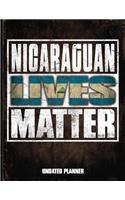 Nicaraguan Lives Matter Undated Planner