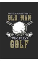 Never Underestimate An Old Man Who Plays Golf