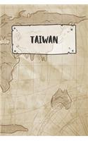 Taiwan: Ruled Travel Diary Notebook or Journey Journal - Lined Trip Pocketbook for Men and Women with Lines