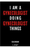 Calendar for Gynecologists / Gynecologist