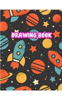 Drawing Book: 8.5" X 11", Personalized Artist Sketchbook: 110 pages, Sketching, Drawing and Creative Doodling Sketch Notebook to Draw and Write Journal (Workbook 