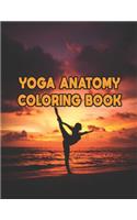 Yoga Anatomy Coloring Book: Yoga Anatomy Coloring Book.Yoga Anatomy Coloring Book. 50 Pages - 8.5"x 11"