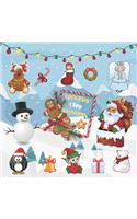Let's Play I Spy Christmas: Fun guessing game for kids aged 2-5 years, let's find Santa, reindeer, Snowman, Ginger, Angel .... Have fun searching and ... 2-4! (I'm a spy writte