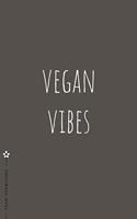TEAM HERBIVORE Vegan Vibes: for Powered by Plants Animal Lover Dot Grid Composition Notebook with Funny Quote GIFT for VEGAN