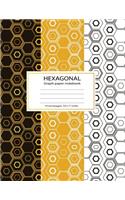 Hexagonal Graph Paper Notebook