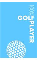 Ladies Golf Player Notebook
