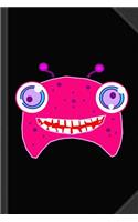 Cute Pink Monster Journal Notebook: Blank Lined Ruled for Writing 6x9 120 Pages