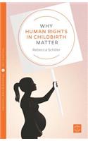 Why Human Rights in Childbirth Matter: (9 Pinter & Martin Why it Matters)